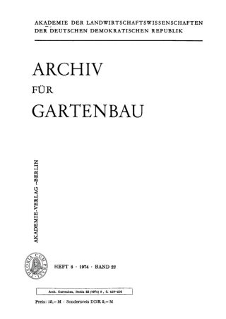 Cover image: 1974 1st edition 9783112506677