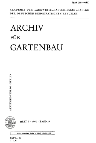 Titelbild: 1981 1st edition 9783112506936