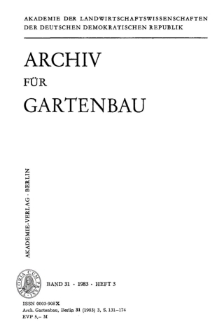 Cover image: 1983 1st edition 9783112507018