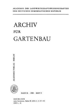 Imagen de portada: 1983 1st edition 9783112507117