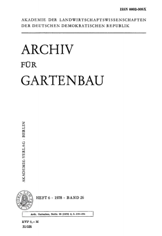 Immagine di copertina: 1978 1st edition 9783112507216