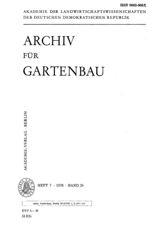 Titelbild: 1978 1st edition 9783112507230