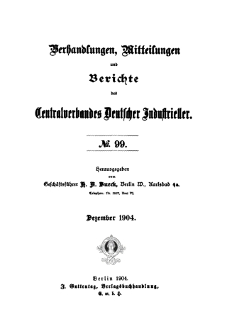 Imagen de portada: Dezember 1904 1st edition 9783112516775