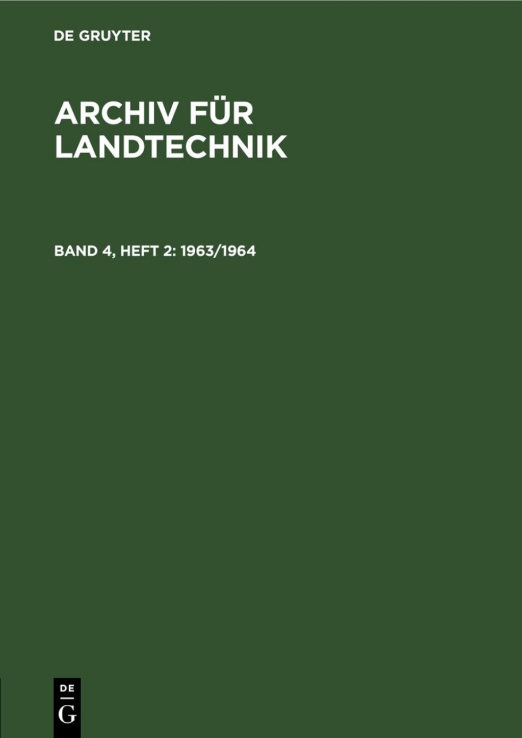 1963/1964 1st Edition