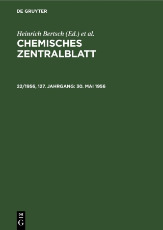 Cover image: 30. Mai 1956 1st edition 9783112521113