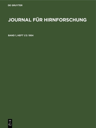 Cover image: 1954 1st edition 9783112526811