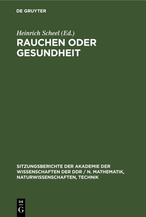 Rauchen oder Gesundheit, 1st Edition - FULL INSTANT DOWNLOAD | PDF DOCX EPUB