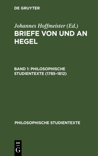 Titelbild: 1785–1812 1st edition 9783112530931