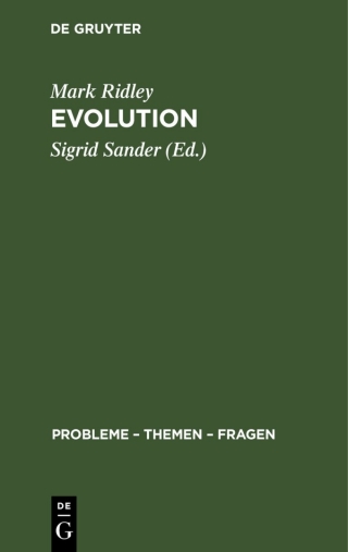 Cover image: Evolution 1st edition 9783112533079