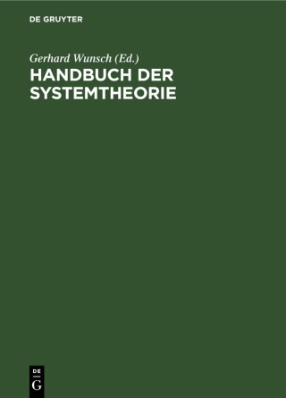 Cover image: Handbuch der Systemtheorie 1st edition 9783112534533