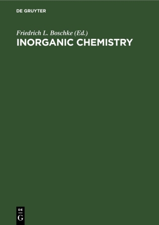 Immagine di copertina: Inorganic Chemistry 1st edition 9783112536759