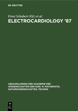 Imagen de portada: Electrocardiology ’87 1st edition 9783112542378