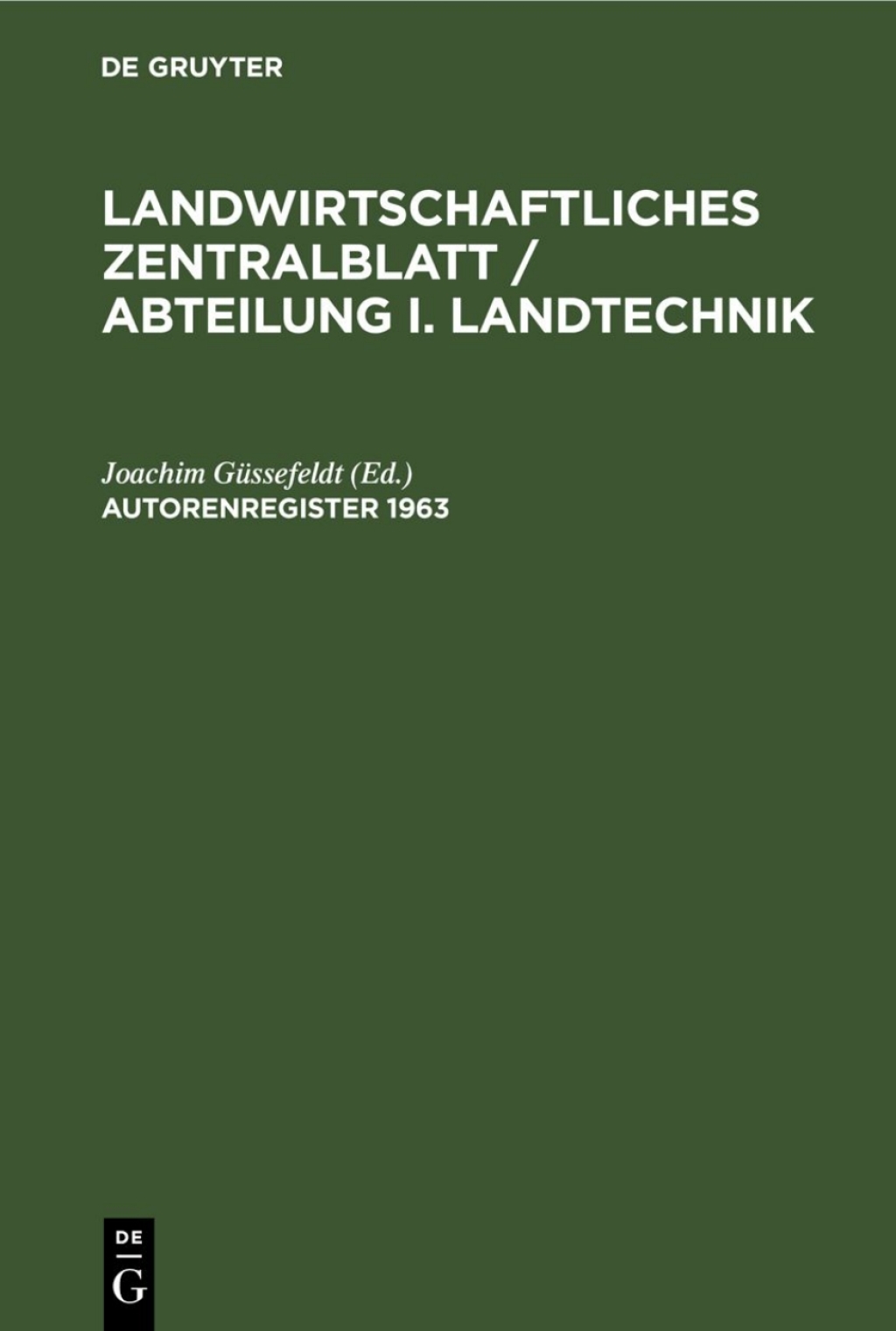 November 1964 1st Edition