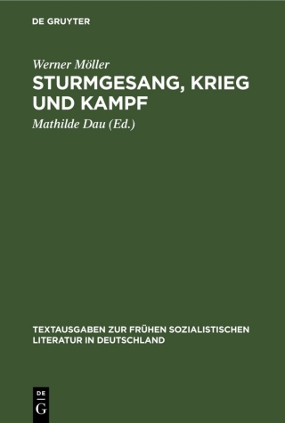 Immagine di copertina: Sturmgesang, Krieg und Kampf 1st edition 9783112545034