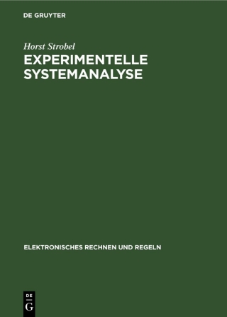 Cover image: Experimentelle Systemanalyse 1st edition 9783112546314