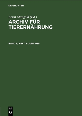 Imagen de portada: Juni 1955 1st edition 9783112548578