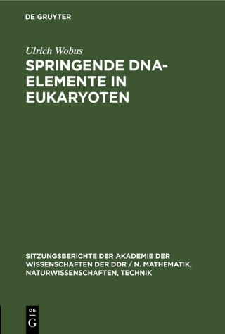 Cover image: Springende DNA-Elemente in Eukaryoten 1st edition 9783112551691