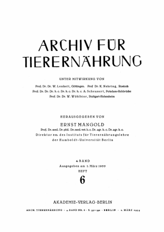 Imagen de portada: März 1955 1st edition 9783112561157