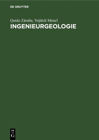 Cover image: Ingenieurgeologie 1st edition 9783112563533