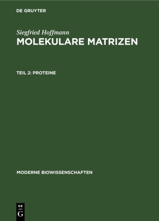 Cover image: Proteine 1st edition 9783112563830