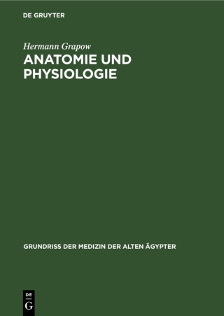 Cover image: Anatomie und Physiologie 1st edition 9783112565131