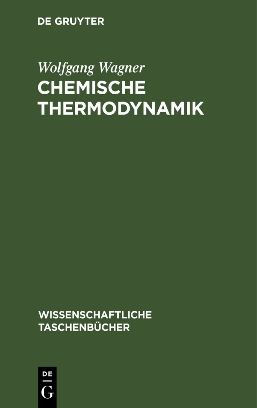 Chemische Thermodynamik 4th Edition