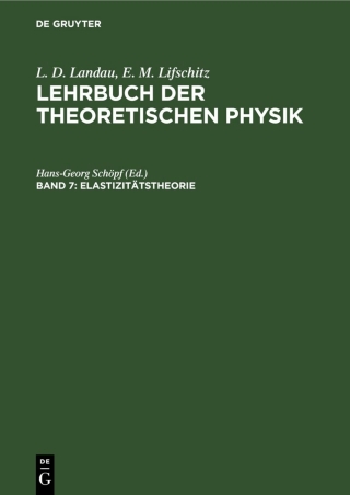 表紙画像: Elastizitätstheorie 4th edition 9783112569238