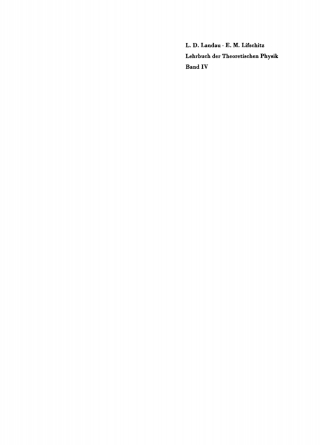 Titelbild: Quantenelektrodynamik 6th edition 9783112569337