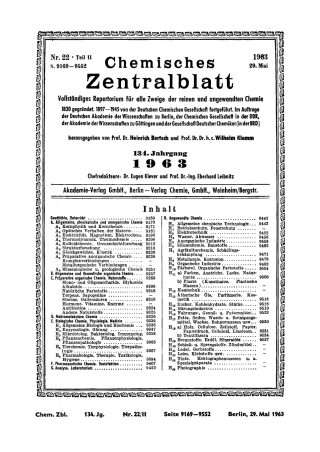 Imagen de portada: 29. Mai 1963 1st edition 9783112571590