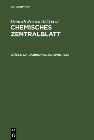 Cover image: 29. April 1953 1st edition 9783112572177