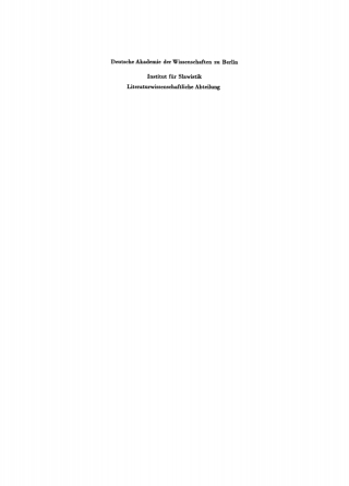 Cover image: Wissenschaft am Scheidewege 1st edition 9783112573853