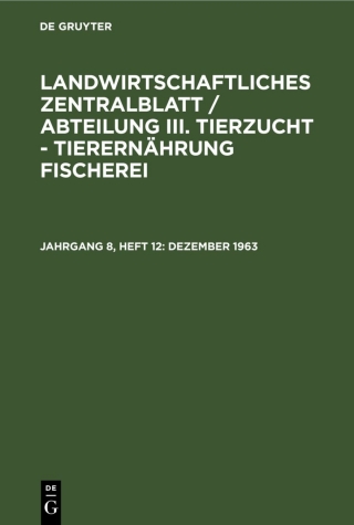 Imagen de portada: Dezember 1963 1st edition 9783112578292