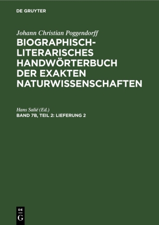 Cover image: Lieferung 2 1st edition 9783112588277