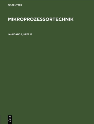 Cover image: MP. Jahrgang 2, Heft 12 1st edition 9783112592717