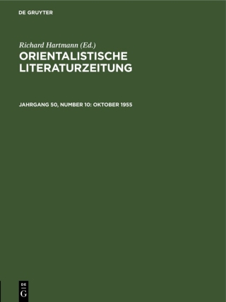 Cover image: Oktober 1955 1st edition 9783112593417