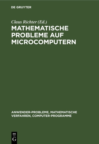 Cover image: Mathematische Probleme auf Microcomputern 1st edition 9783112593998