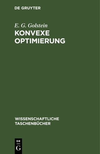 Cover image: Konvexe Optimierung 1st edition 9783112596517