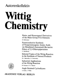 Cover image: Wittig Chemistry 1st edition 9783112597491