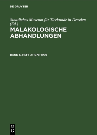 Imagen de portada: 1978–1979 1st edition 9783112598771