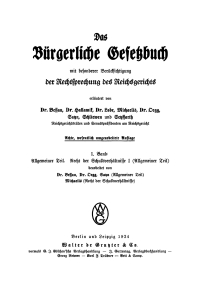 Cover image: Allgemeiner Teil. Recht der Schuldverhältnisse I (Allgemeiner Teil) 8th edition 9783112600610