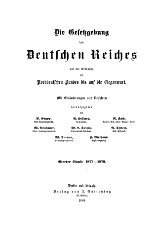 Imagen de portada: 1877–1879 1st edition 9783112603932