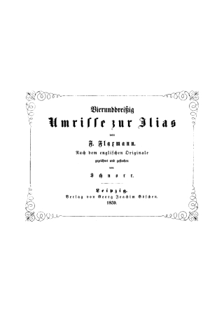 Cover image: Vierunddreißig Umrisse zur Ilias 1st edition 9783112606810