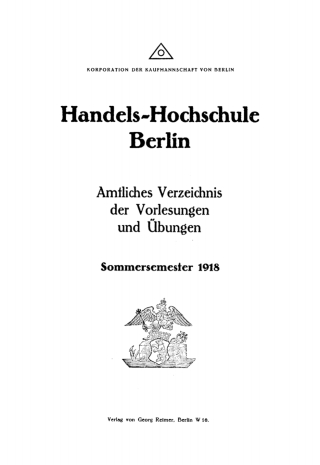 Imagen de portada: Sommersemester 1918 1st edition 9783112609552