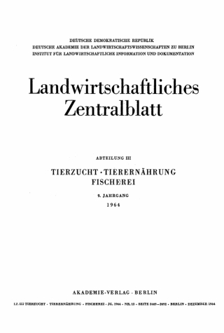 Cover image: Dezember 1964 1st edition 9783112614310