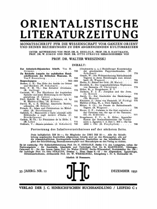 Cover image: Dezember 1932 1st edition 9783112615010