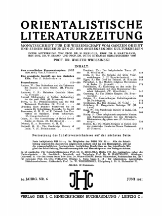 Imagen de portada: Juni 1931 1st edition 9783112615294