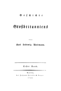 Imagen de portada: Geschichte Großbritanniens, Band 1 1st edition 9783112635216