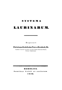 Cover image: Systema Laurinarum 1st edition 9783112638835