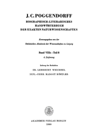 Cover image: Sn – Vl, Lieferung 4 1st edition 9783112646618