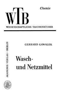 Cover image: Wasch- und Netzmittel 1st edition 9783112648315